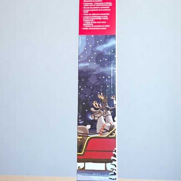 Artist's Loft Paint-By-Number Kit - Santa & Reindeer - 16 x 20 - Canvas - Picture 5 of 8